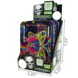 Metal Roll Tray - 6 Pieces Per Retail Ready Display 22347 SMOKEZILLA