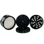Metal 4 Piece Grinder with Window 63Mm - 6 Pieces Per Retail Ready Display 22351 SMOKEZILLA