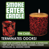 Smoke Eater Candle with Metal Jar - 6 Pieces Per Retail Ready Display 22380 SMOKEZILLA