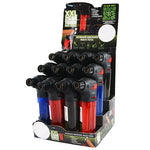 Torch Lighter XXL with Cigar Tools - 12 Pieces Per Retail Ready Display 22384 SMOKEZILLA
