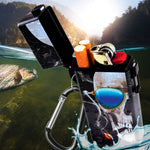 Survival Cigarette and Lighter Case with Carabineer - 12 Pieces Per Retail Ready Display 22432 SMOKEZILLA