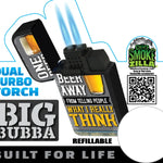 Big Bubba Dual Torch Lighter- 15 Pieces Per Retail Ready Display 22438 SMOKEZILLA