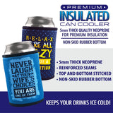 Neoprene Can and Bottle Cooler - 12 Pieces Per Retail Ready Display 22439 POLAR GEAR