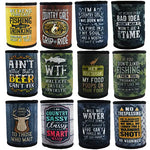 Neoprene Can and Bottle Cooler - 12 Pieces Per Retail Ready Display 22468 POLAR GEAR