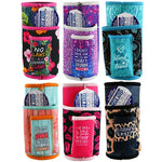 Neoprene Slim Can Cooler with Cigarette Pouch - 6 Pieces Per Retail Ready Display 22469 POLAR GEAR