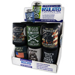 Neoprene Can and Bottle Cooler - 12 Pieces Per Retail Ready Display 22473 POLAR GEAR