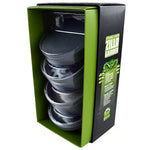 Ceramic Coated 4 Piece Grinder with Magnetic Closure - 4 Pieces Per Retail Ready Display 22486 SMOKEZILLA