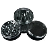 Ceramic Coated 4 Piece Grinder with Magnetic Closure - 4 Pieces Per Retail Ready Display 22486 SMOKEZILLA