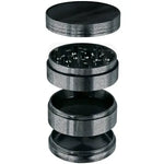 Ceramic Coated 4 Piece Grinder with Magnetic Closure - 4 Pieces Per Retail Ready Display 22486 SMOKEZILLA