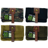 Canvas Tobacco Accessories Bag with Leather Strap - 6 Pieces Per Retail Ready Display 22541 SMOKEZILLA