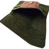 Canvas Tobacco Accessories Bag with Leather Strap - 6 Pieces Per Retail Ready Display 22541 SMOKEZILLA