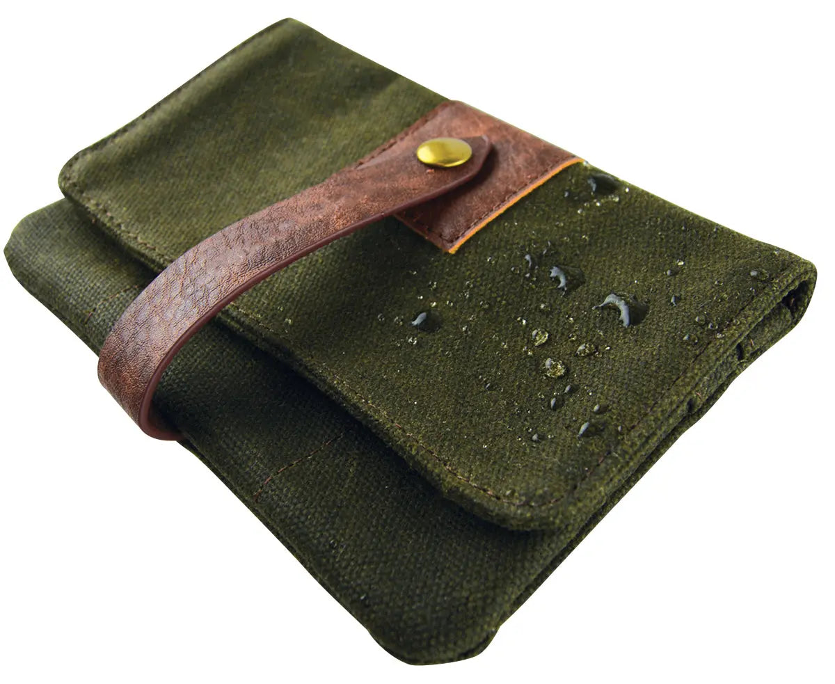 Canvas Tobacco Accessories Bag with Leather Strap - 6 Pieces Per Retail Ready Display 22541 SMOKEZILLA