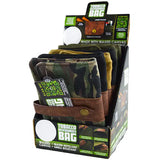 Canvas Tobacco Accessories Bag with Leather Strap - 6 Pieces Per Retail Ready Display 22541 SMOKEZILLA