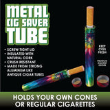 Metal Cigarette Saver Tube- 24 Pieces Per Retail Ready Display 22550 SMOKEZILLA