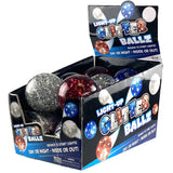 Light-Up Glitter Ball Toy - 12 Pieces Per Retail Ready Display 22551 KIPP BROTHERS