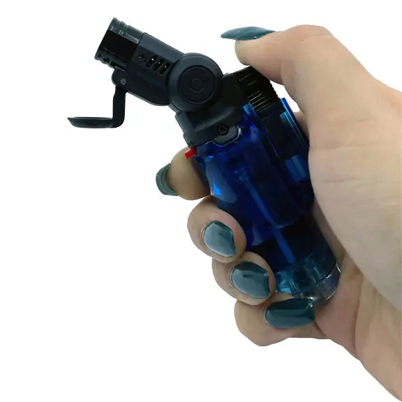 Pivot Head Torch Lighter with Flip Down Lid- 16 Pieces Per Retail Ready Display 22555 SMOKEZILLA