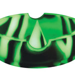 Glow in The Dark Round Silicone Ashtray- Per Retail Ready Display 22581 SMOKEZILLA