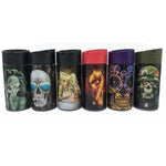 Full Print Glass Butt Bucket Ashtray- 6 Per Retail Ready Wholesale Display 22589 SMOKEZILLA