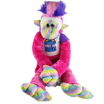 Jumbo Plush Mohawk Monkey - 4 Pieces Per Pack 22598 KIPP BROTHERS