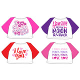 Valentine's Day Jumbo Plush Monkey - 4 Pieces Per Pack 22599 KIPP BROTHERS