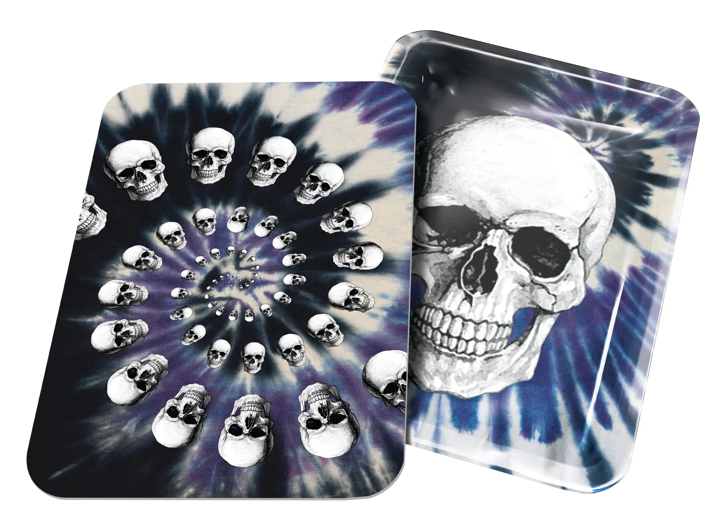 Metal Roll Tray with Magnetic Cover - 6 Pieces Per Retail Ready Display 22606 SMOKEZILLA