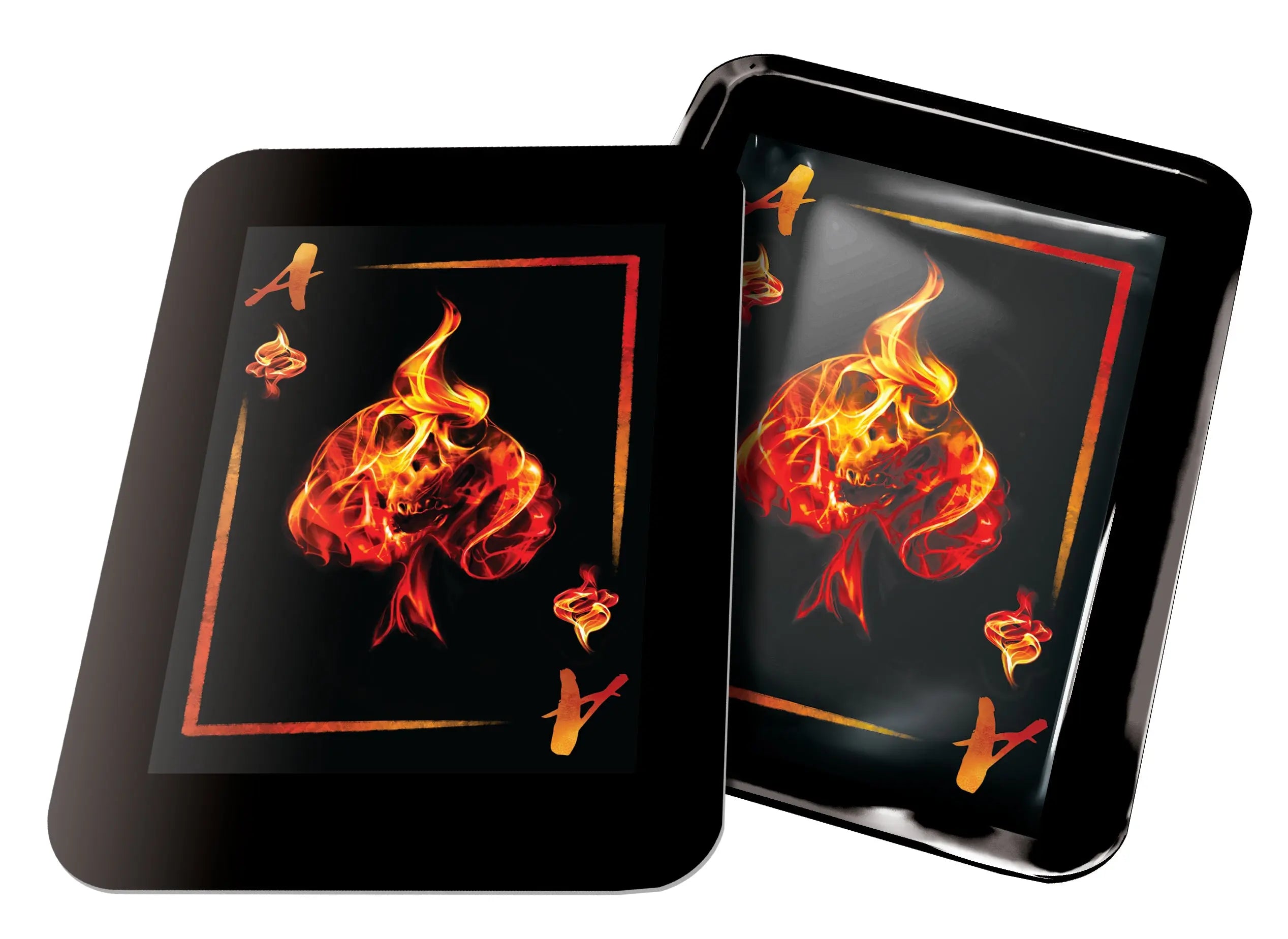 Metal Roll Tray with Magnetic Cover - 6 Pieces Per Retail Ready Display 22606 SMOKEZILLA