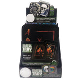 Metal Roll Tray with Magnetic Cover - 6 Pieces Per Retail Ready Display 22606 SMOKEZILLA