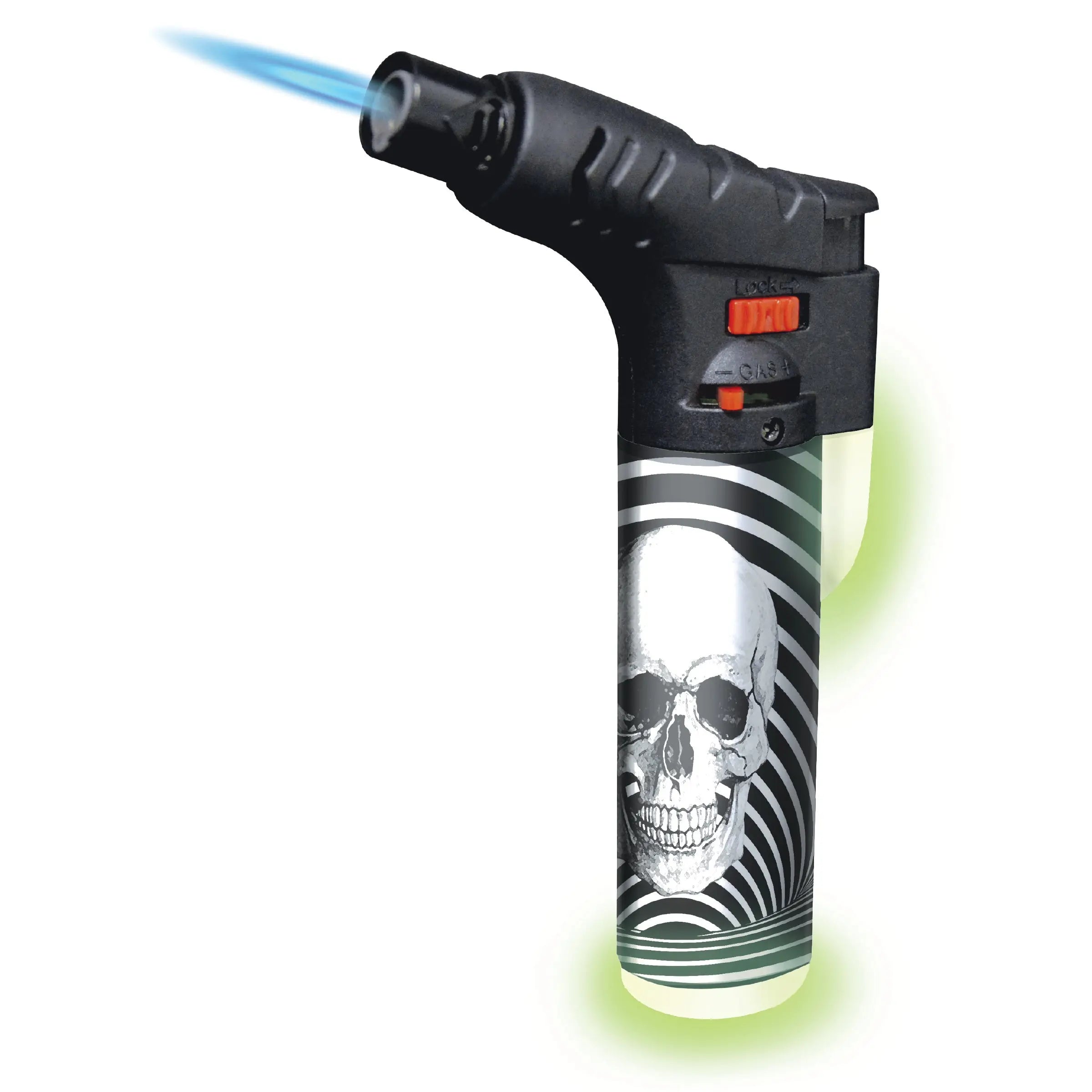 Glow in The Dark XXL Thin Torch Lighter - 18 Pieces Per Retail Ready Display 22611 SMOKEZILLA