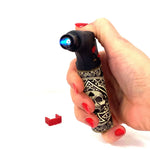 Glow in The Dark XXL Thin Torch Lighter - 18 Pieces Per Retail Ready Display 22611 SMOKEZILLA