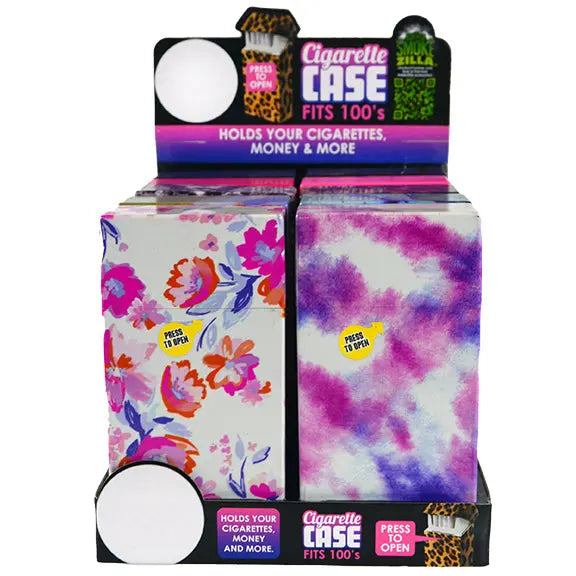 100s Cigarette Storage Case - 10 Pieces Per Retail Ready Display 22635 SMOKEZILLA