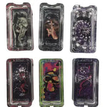 Glass Ashtray with LED Light-Up Design - 6 Per Retail Ready Display 22637 SMOKEZILLA