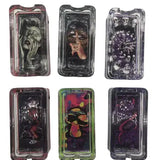 Glass Ashtray with LED Light-Up Design - 6 Per Retail Ready Display 22637 SMOKEZILLA