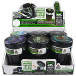 Printed Lid Butt Bucket Ashtray with Power Exhaust Fan - 6 Pieces Per Retail Ready Display 22638 SMOKEZILLA