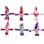 Valentine's Day Rose Plush Assortment Floor Display - 48 Pieces Per Retail Ready Display 88348 KIPP BROTHERS