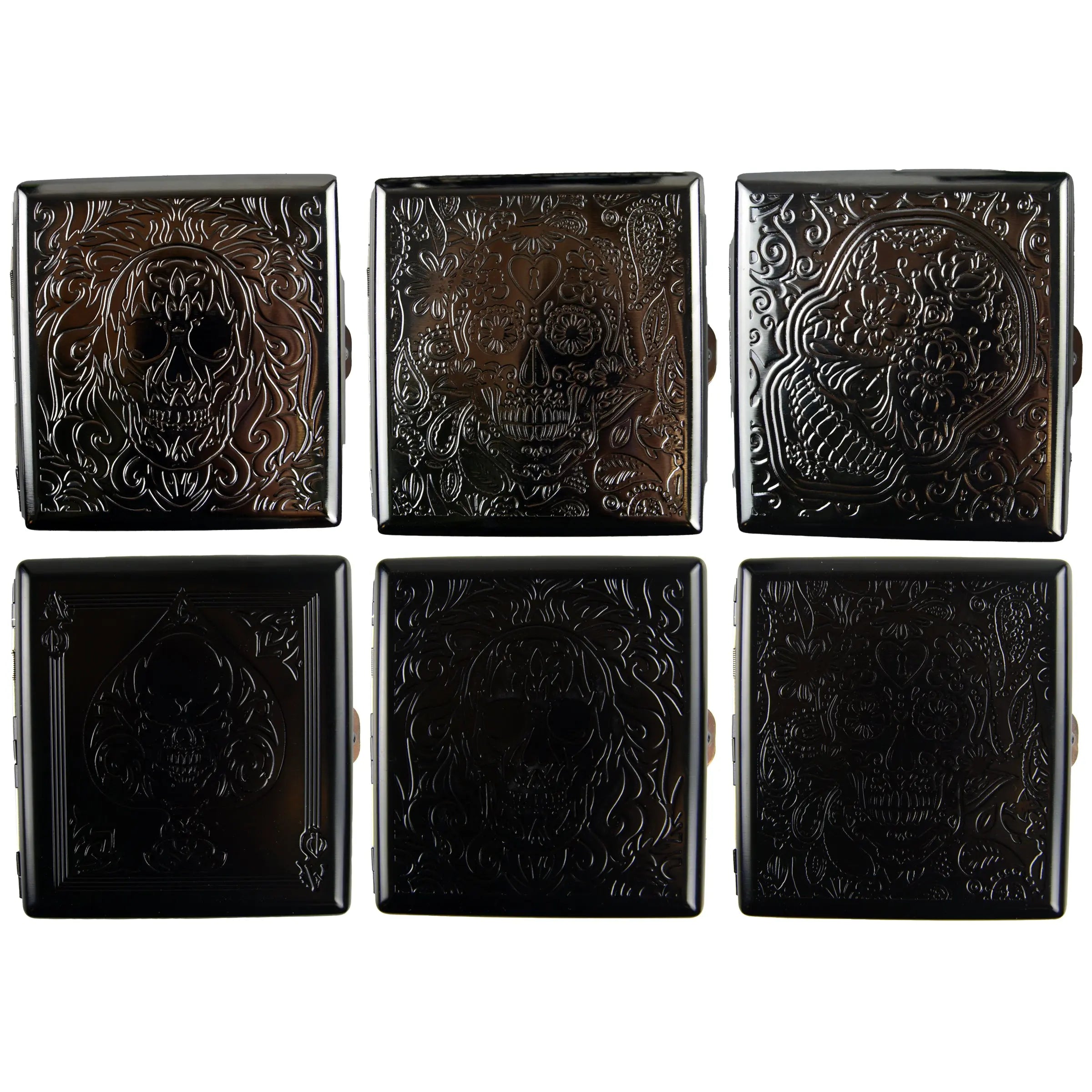 Metal Cigarette Box with Tools - 6 Pieces Per Retail Ready Display 22649 SMOKEZILLA