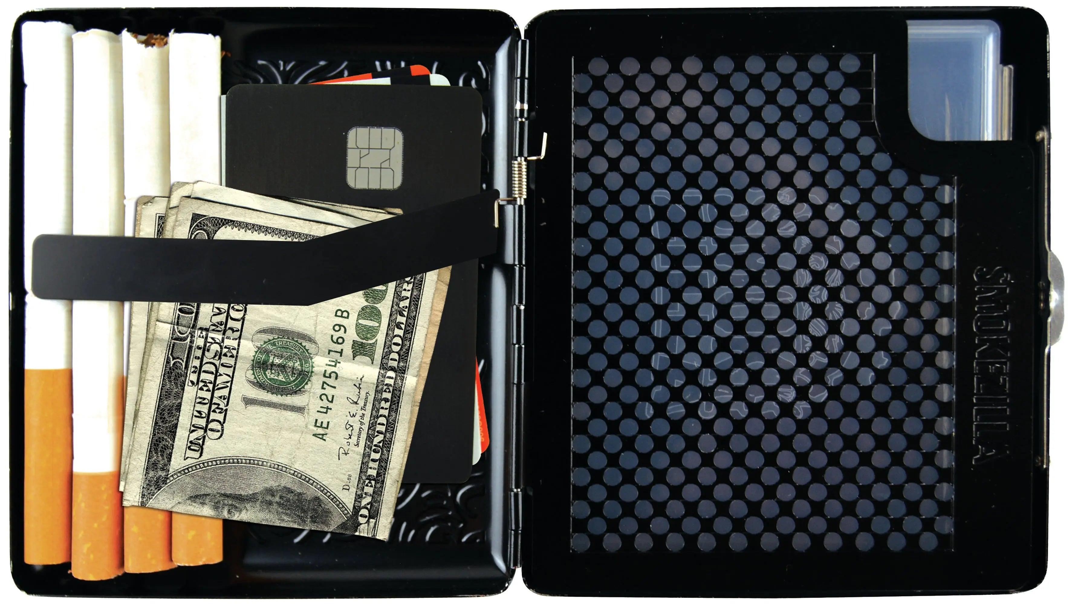 Metal Cigarette Box with Tools - 6 Pieces Per Retail Ready Display 22649 SMOKEZILLA