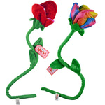 Valentine's Day Rose Plush Assortment Floor Display - 48 Pieces Per Retail Ready Display 88348 KIPP BROTHERS