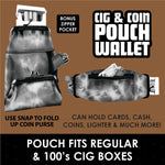 Canvas Cigarette Pouch - 6 Pieces Per Retail Ready Display 22665 SMOKEZILLA