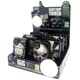 Glow in The Dark Flip Top Torch Lighter - 12 Pieces Per Retail Ready Display 22671 SMOKEZILLA