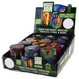 Smell Proof Metal Storage Jar with Full Print - 12 Pieces Per Retail Ready Display 22675 SMOKEZILLA