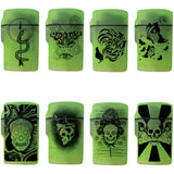 Glow in The Dark Flip Top Torch Lighter - 15 Pieces Per Retail Ready Display 22678 SMOKEZILLA