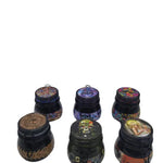 Glass Storage Jar with Clasp - 6 Pieces Per Retail Ready Display 22679 SMOKEZILLA