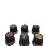 Glass Storage Jar with Clasp - 6 Pieces Per Retail Ready Display 22679 SMOKEZILLA