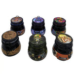 Glass Storage Jar with Clasp - 6 Pieces Per Retail Ready Display 22681 SMOKEZILLA