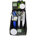 Metal Cigarette Saver Tube Key Chain with Bottle Opener - 12 Pieces Per Retail Ready Display 22685 SMOKEZILLA