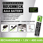 Rechargeable Aaa Battery Pack - 12 Pieces Per Retail Ready Display 22702 ROUGHNECK