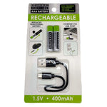 Rechargeable Aaa Battery Pack - 12 Pieces Per Retail Ready Display 22702 ROUGHNECK