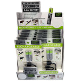 Rechargeable Aaa Battery Pack - 12 Pieces Per Retail Ready Display 22702 ROUGHNECK
