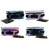 Smell Proof Tie Dye Canvas Lock Bag with Tool Organizer - 4 Pieces Per Retail Ready Display 22712 SMOKEZILLA