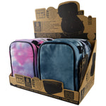 Smell Proof Tie Dye Canvas Lock Bag with Tool Organizer - 4 Pieces Per Retail Ready Display 22712 SMOKEZILLA